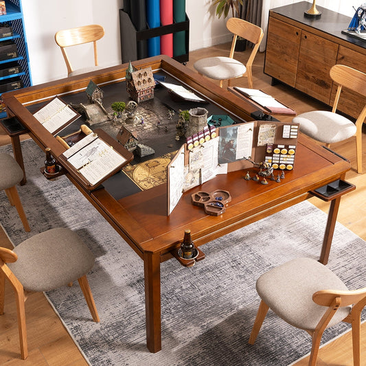 DND Table Ideas for Maps, Minis, Dice, Screens, and Player Space