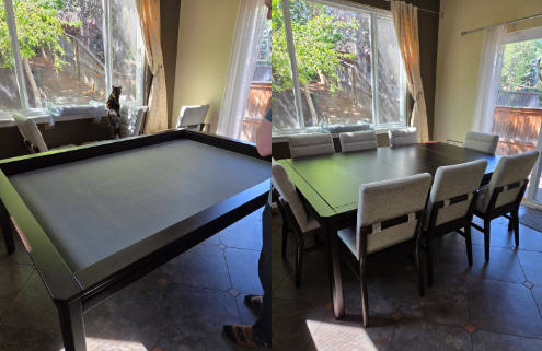 How to Turn Your Dining Room Into a Gaming Room