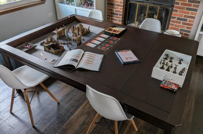 Wargaming Table Guide: Size, Terrain, Movement, and Edge Access