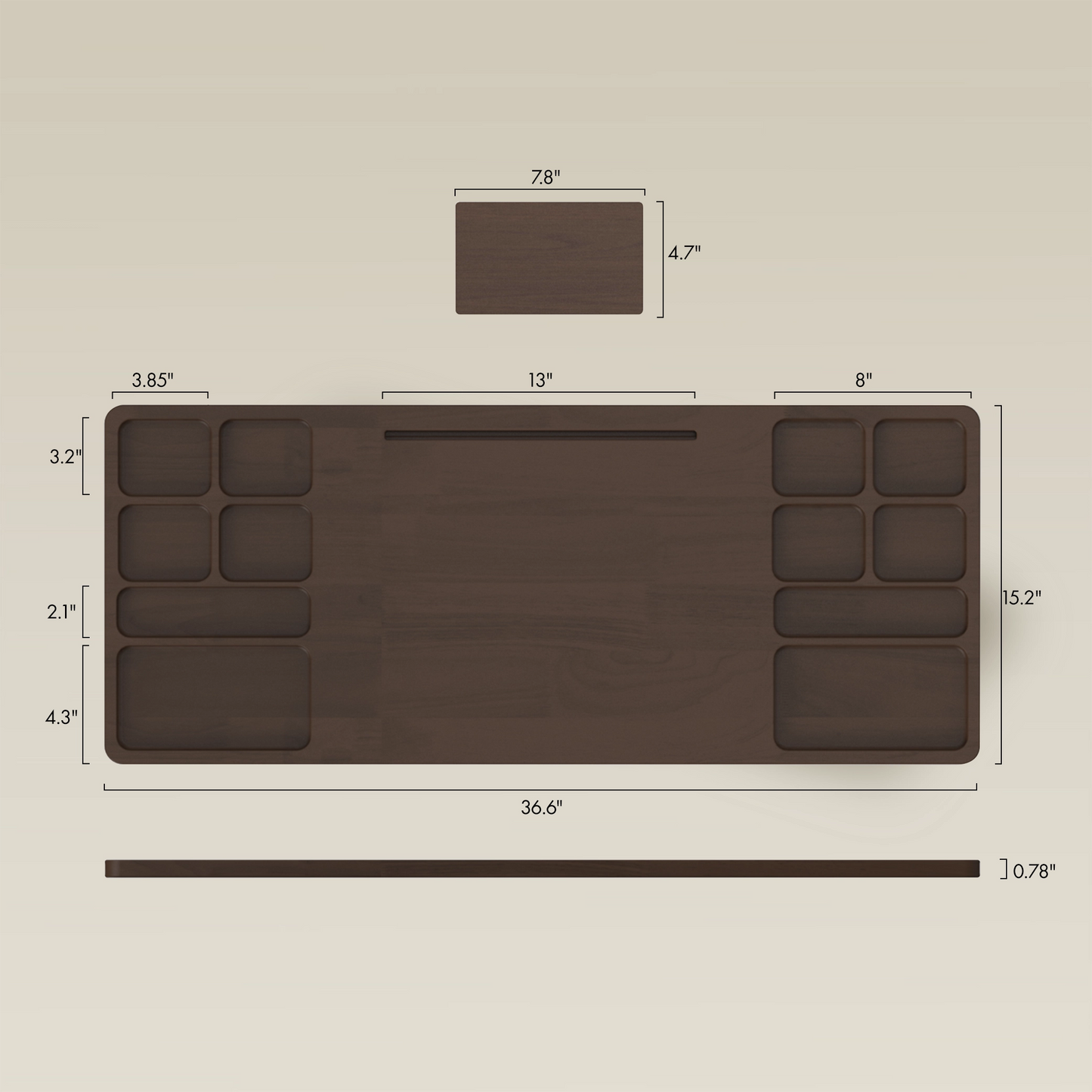 Premium Wooden LEGO Building Board