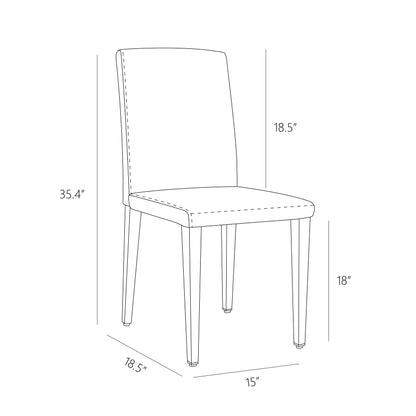 Ergonomic Tech Fabric Chairs - Set of 2