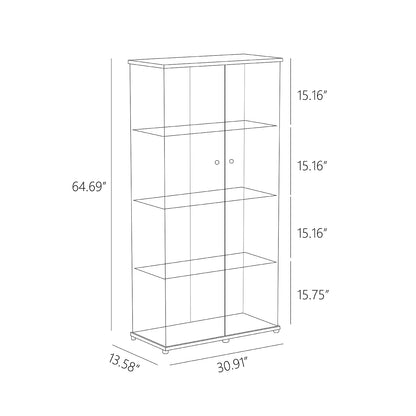 Lighted Glass Display Cabinet