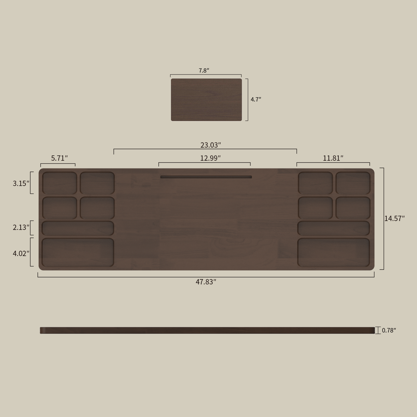 Premium Wooden LEGO Building Board