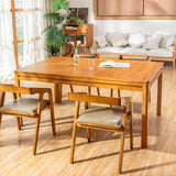 Kingswood 3x5 board game table with full topper for dining and everyday use