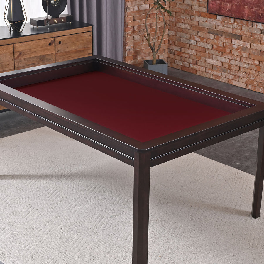 velvet playmat red