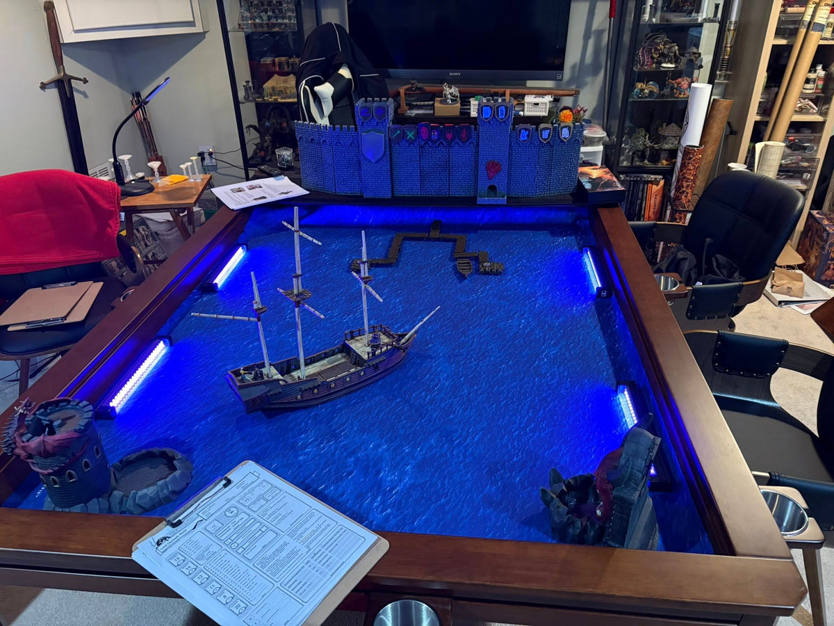 LED Kingswood (4×6'): The Royal Game Table
