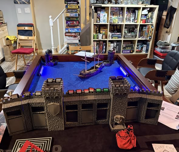 LED Kingswood (4×6'): The Royal Game Table