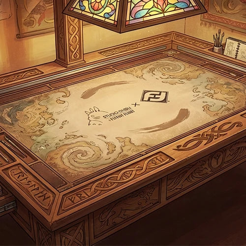 Custom artistic finishes, graphics, and surface textures