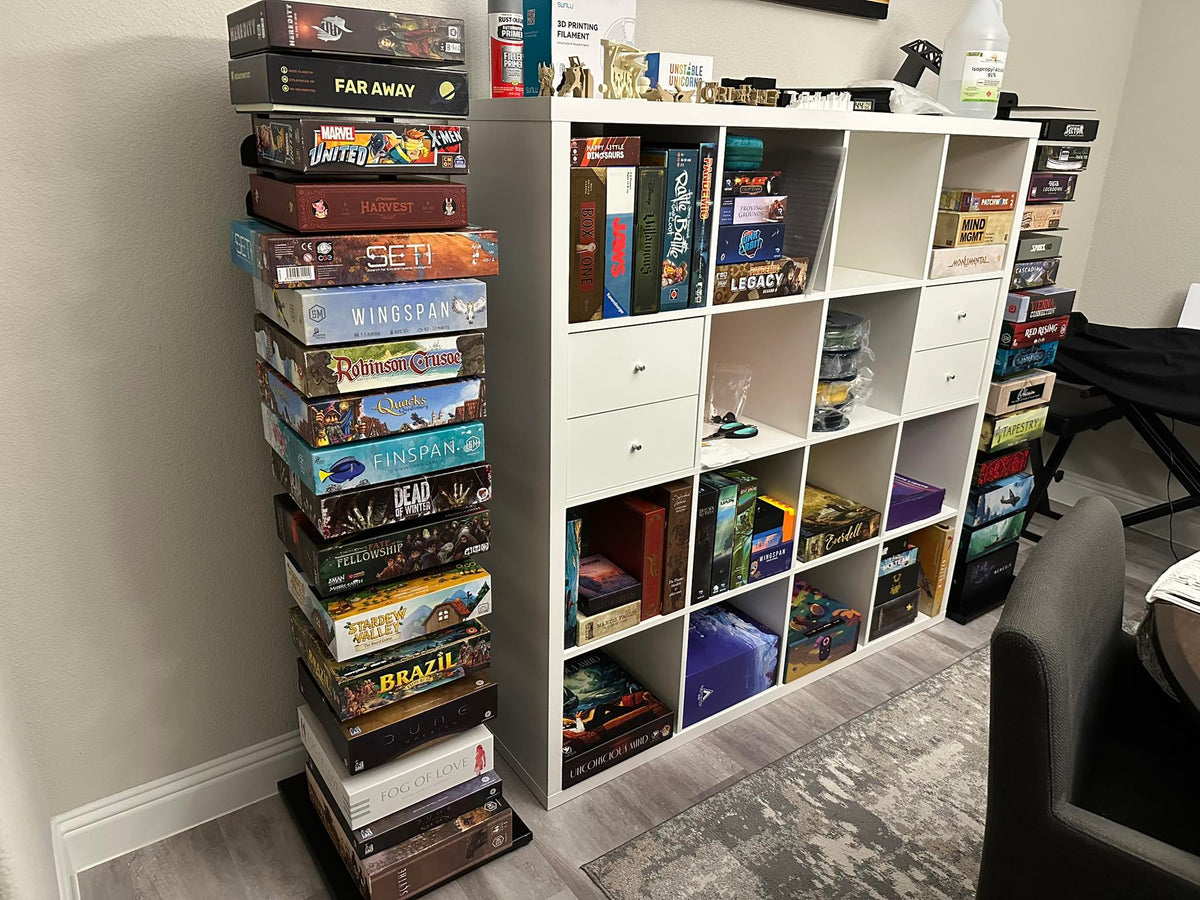 GamePillar Adjustable Board Game Tower – Tall (155cm)