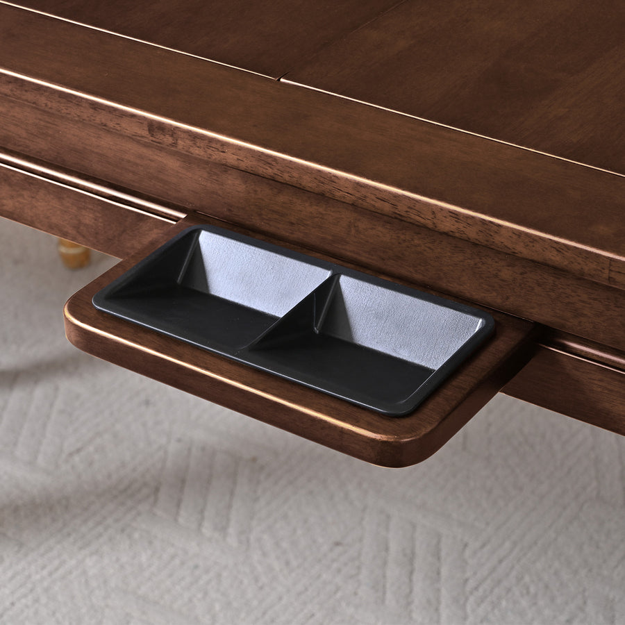 DECK AND DISCARD Holders for Wooden Table-BoxKing