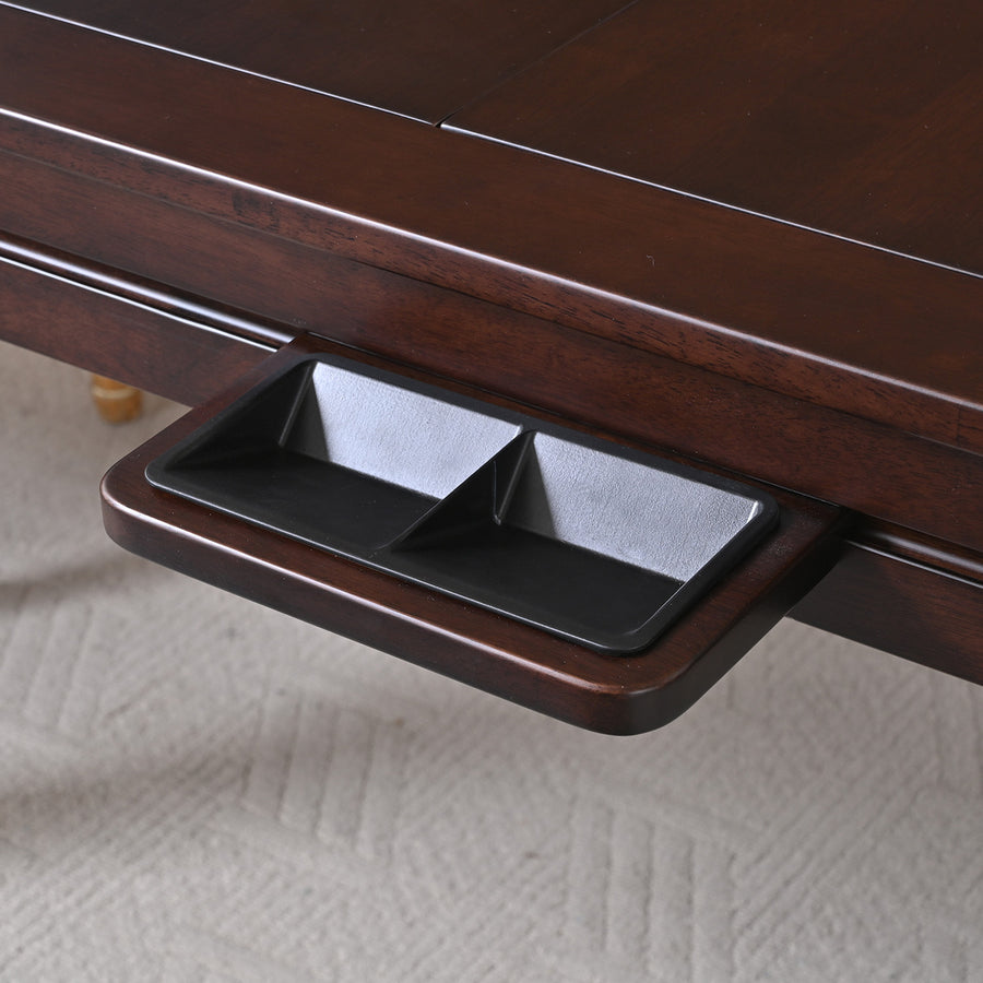 DECK AND DISCARD Holders for Wooden Table-BoxKing