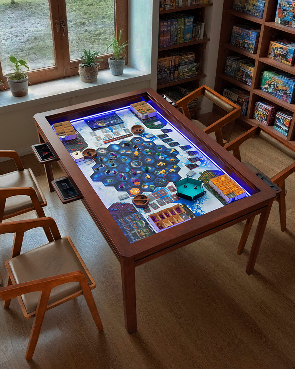 Kingswood Table | Premium Gaming & Dining Table by BoxKing