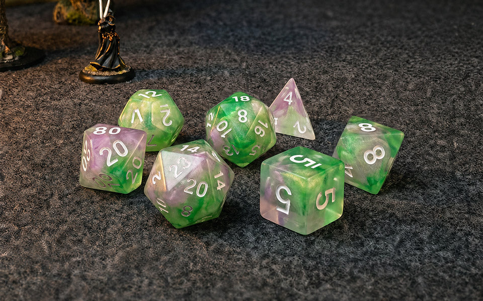 Aurora Resin Dice