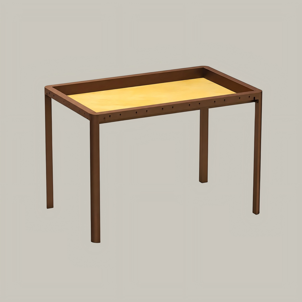 Bar height leg extenders for raising a board game table to counter height