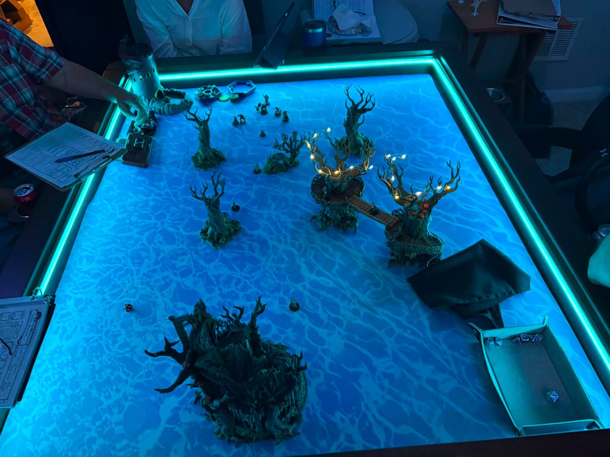 4×6' Einseitige Spielmatte – für Brettspiele und Rollenspiele