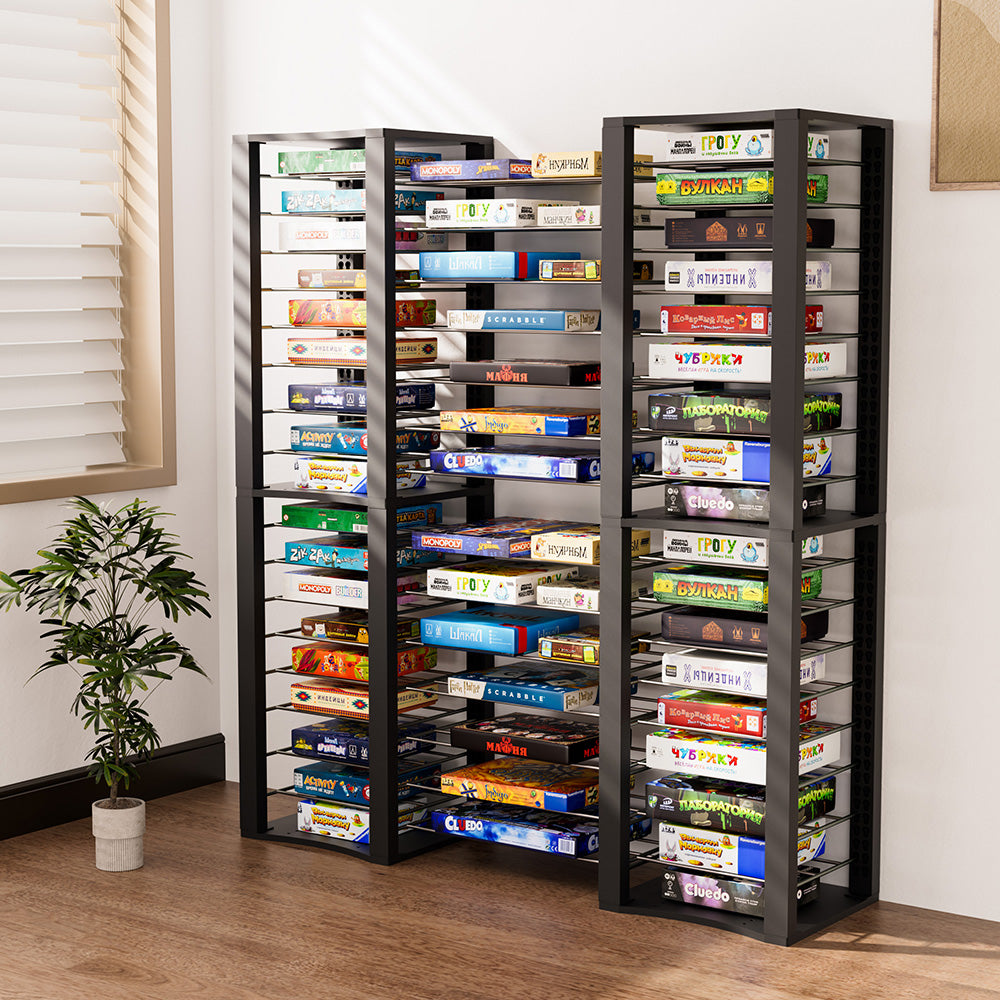 BoxKing + 14 extra wide shelves + 32 shelves