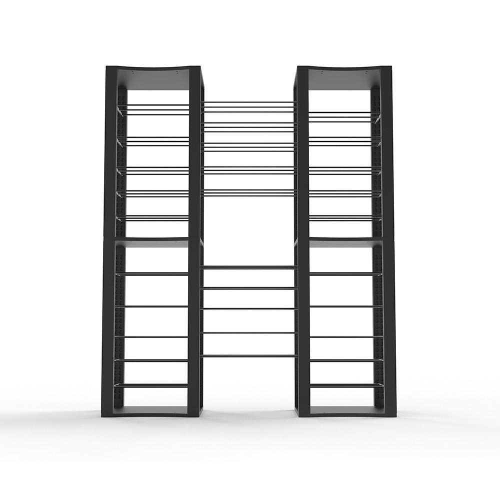 BoxKing + 14 extra wide shelves + 32 shelves