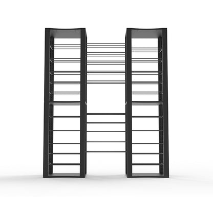 BoxKing + 14 extra wide shelves + 32 shelves