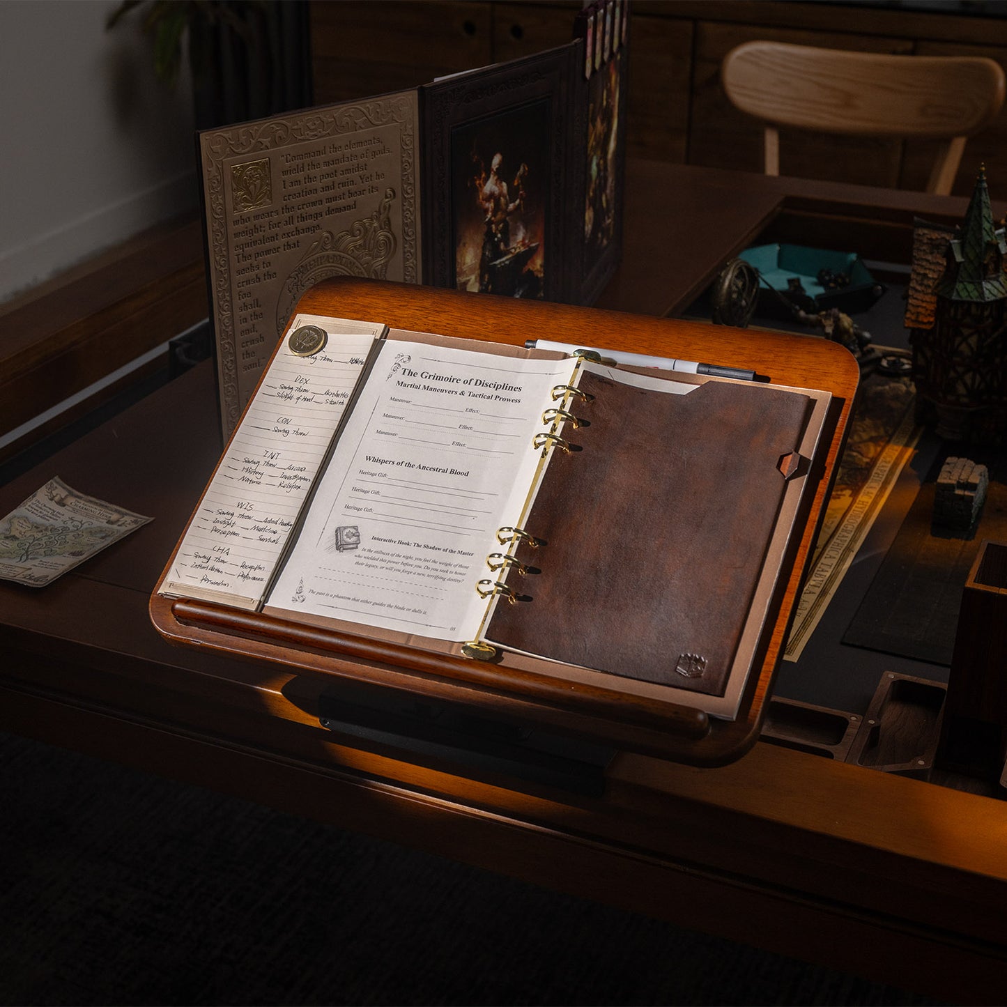 Cavatina: Vertical Tabletop Binder