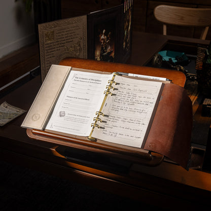 Cavatina: Vertical Tabletop Binder