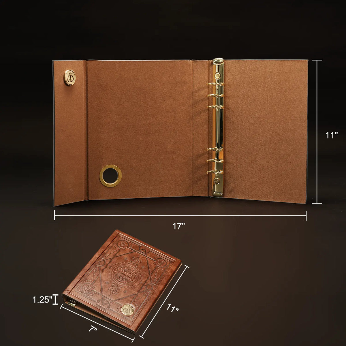 Cavatina: Vertical Tabletop Binder