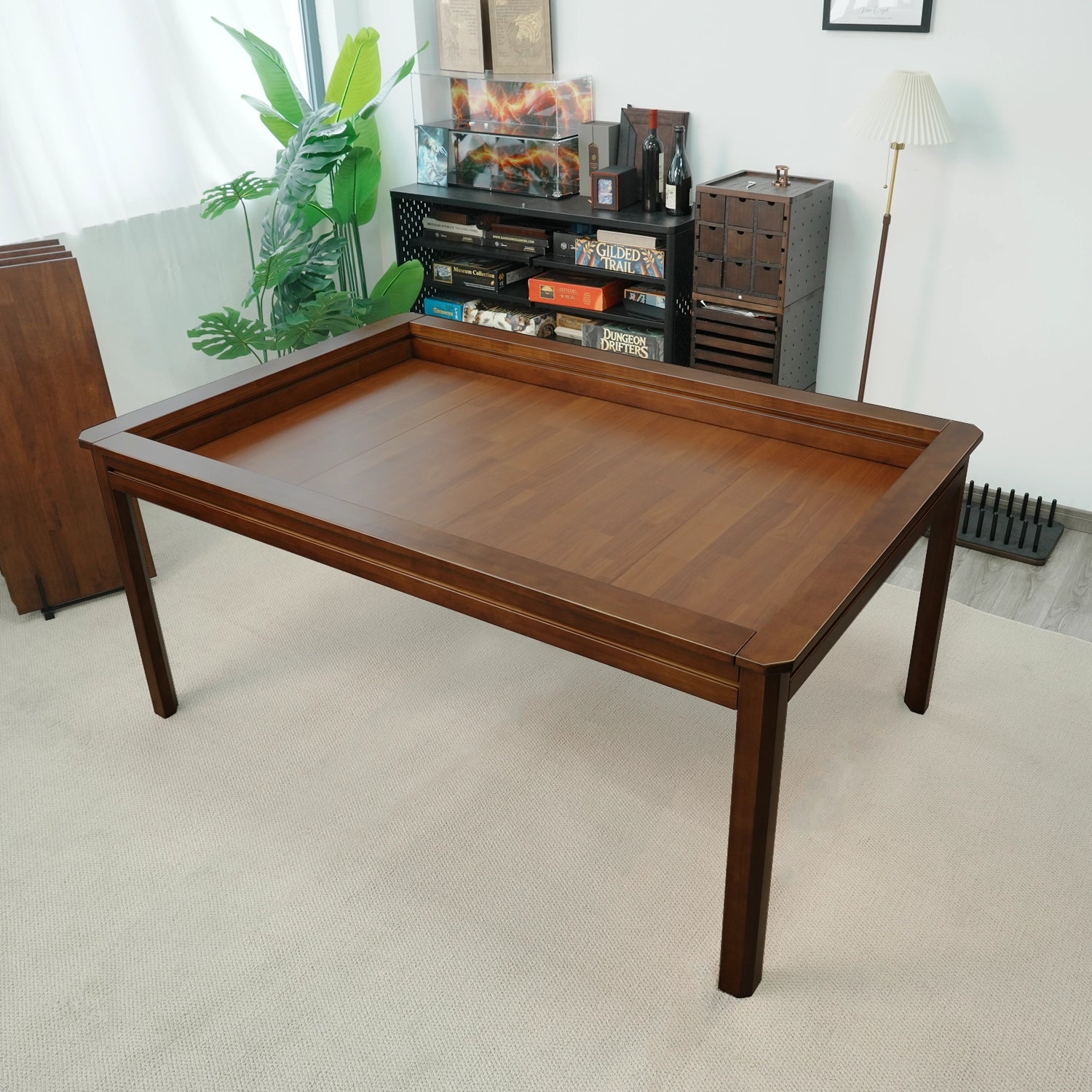 Cherry Upgraded Kingswood game table with full-cover topper