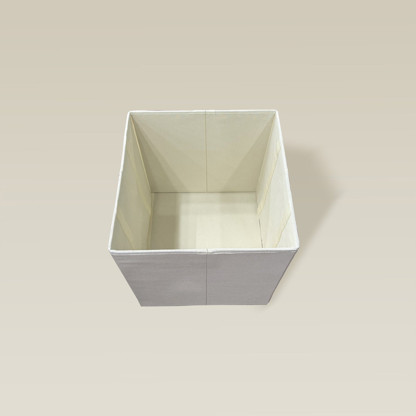 Collapsible Oxford cloth cube storage box folded flat