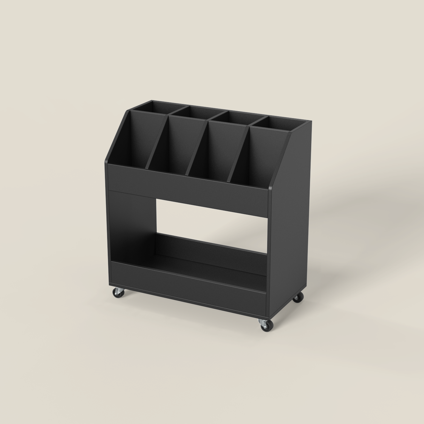 Double Layer Rolling Playmat Storage Rack