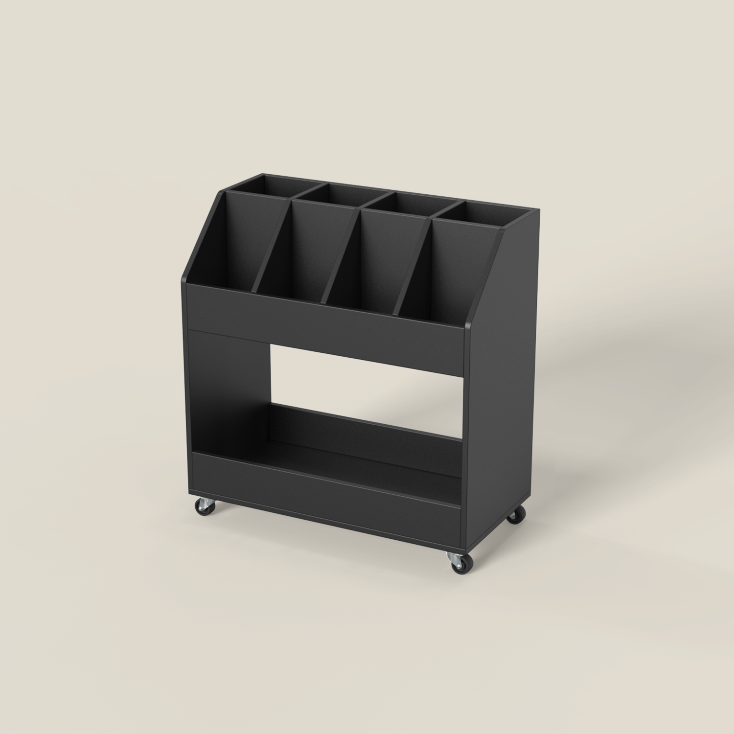 Double Layer Rolling Playmat Storage Rack