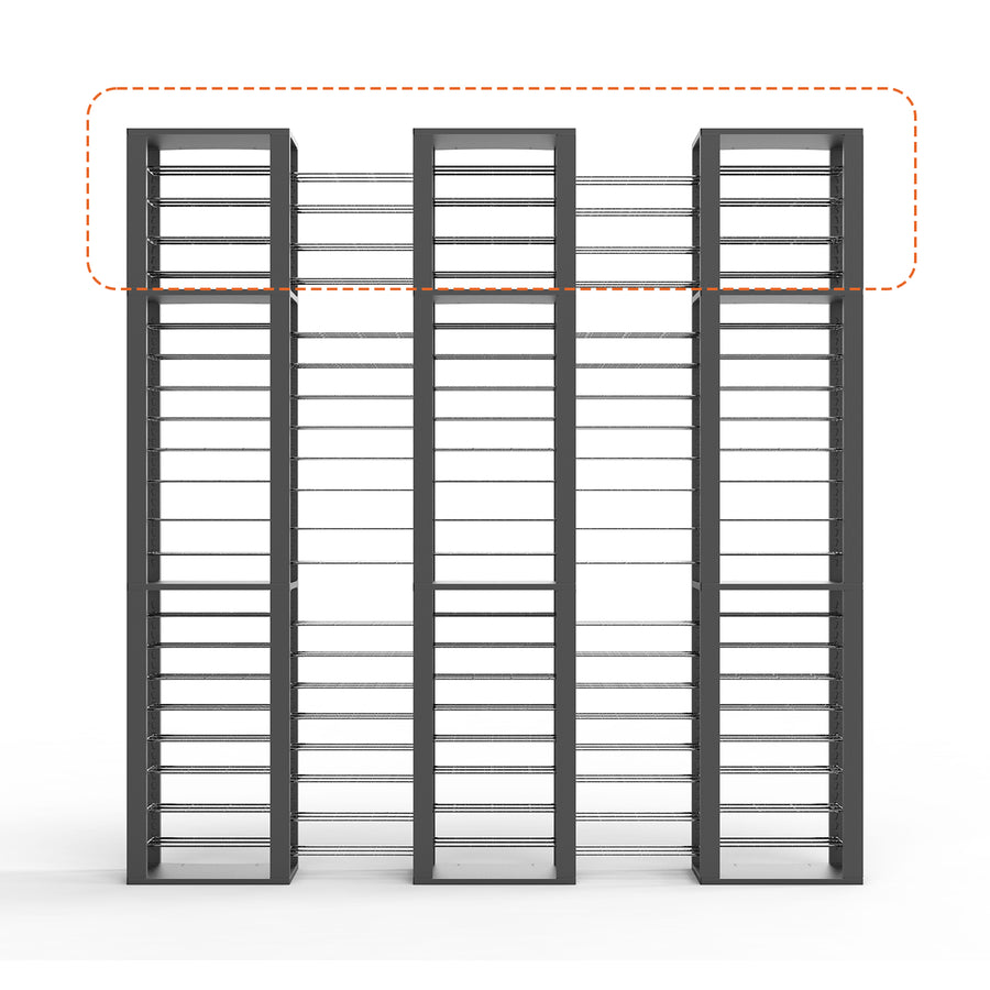 Triple ShortThrone with 20 shelves| BoxKing Gaming