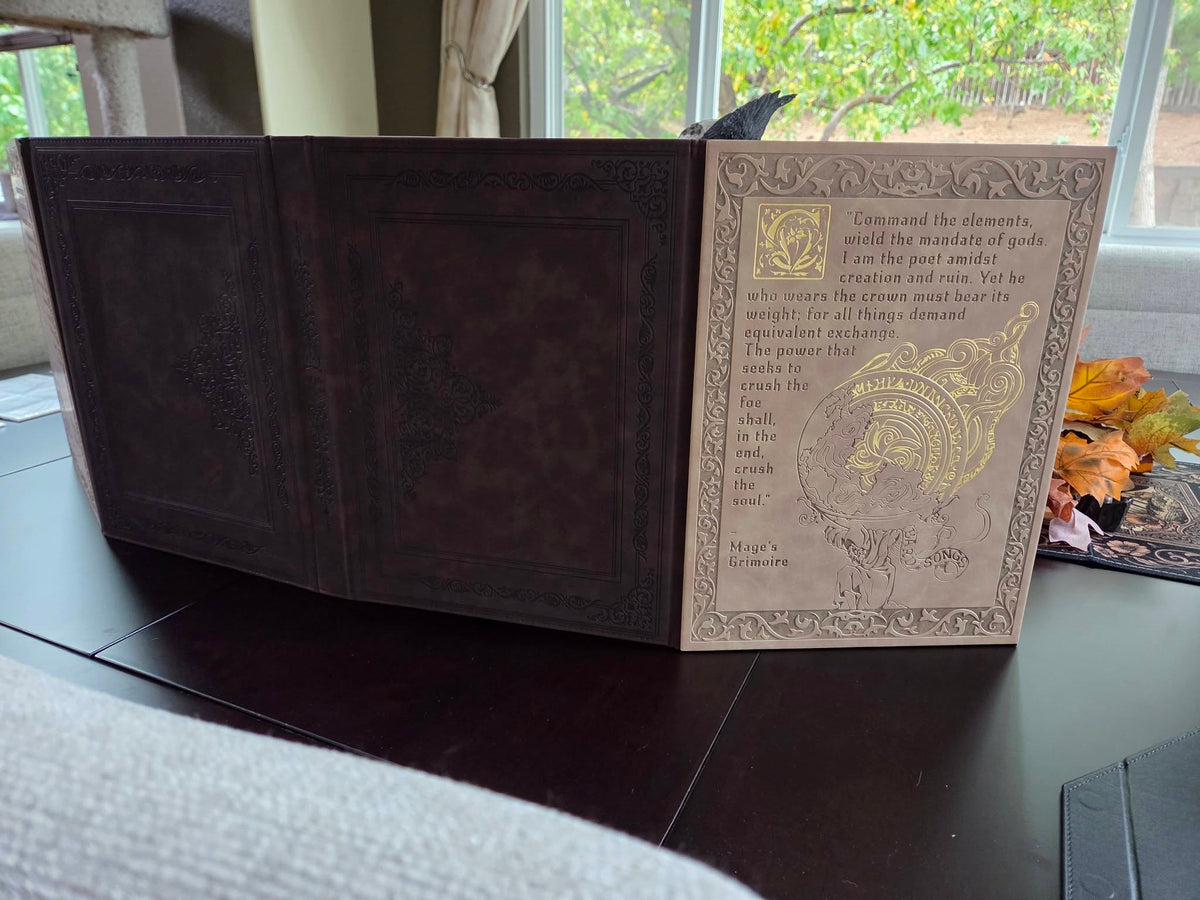 Equation: Magnetic DM Screen with Dice Tower