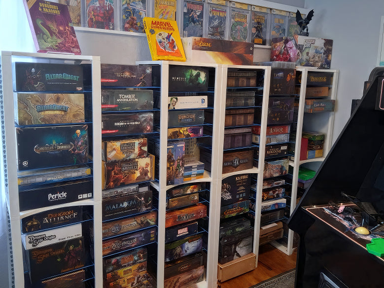 Triple ShortThrone with 20 shelves