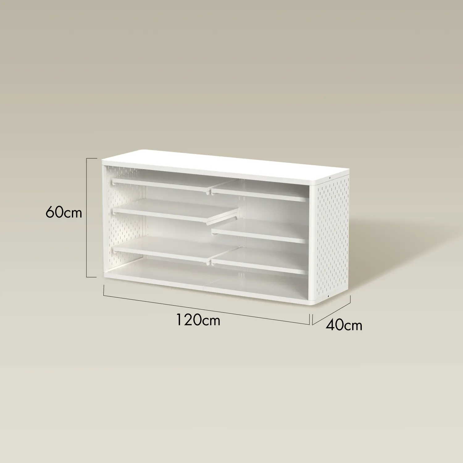 GameKeep Shelfcase Short 60cm in Brilliant Black | BoxKing Gaming