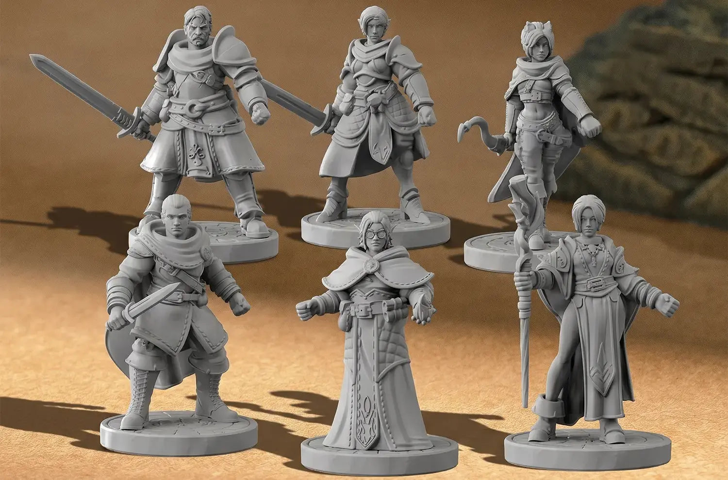 Magnetic Miniatures Assembly Kit for TTRPG