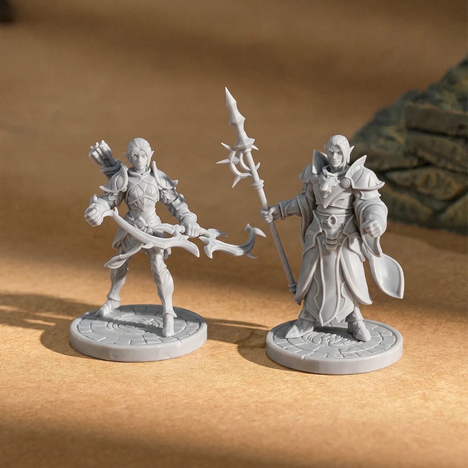 magnetic miniatures assembly kit customizable tabletop figures
