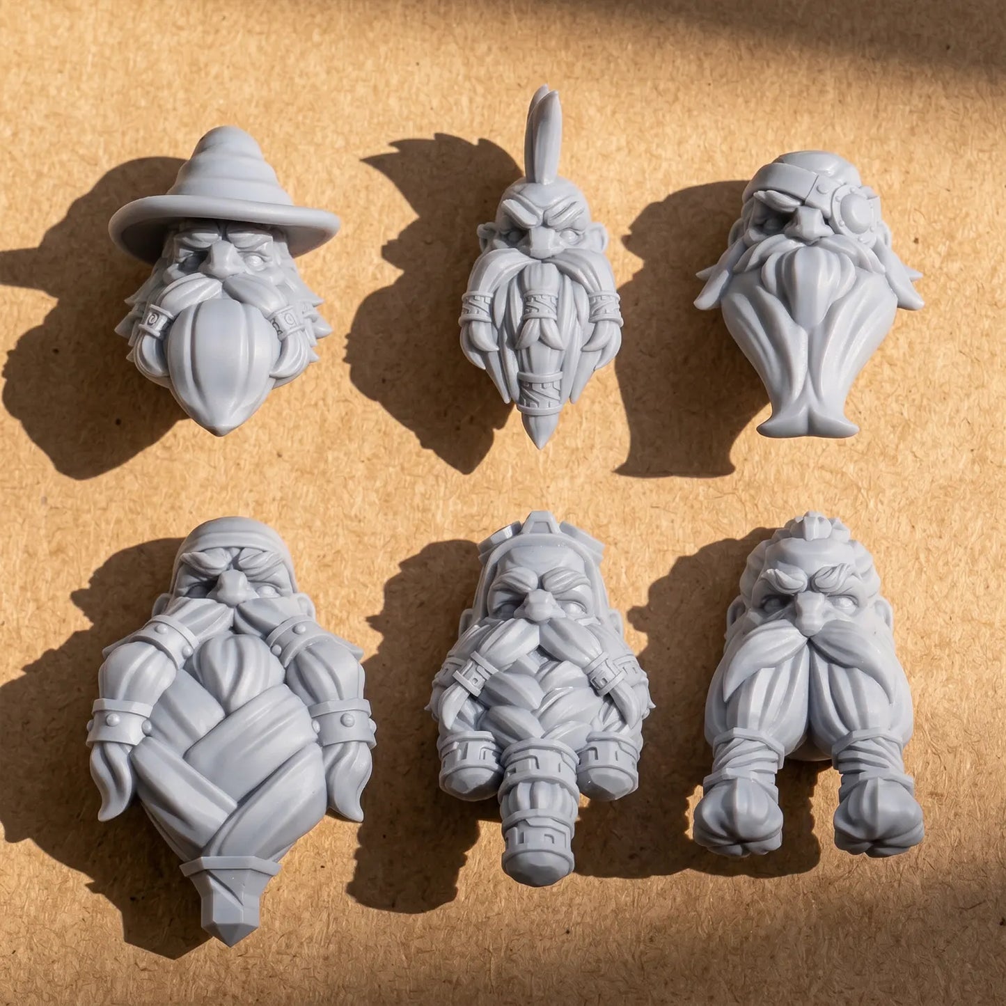 Magnetic Miniatures Head Expansion Pack (Choose Your Race)