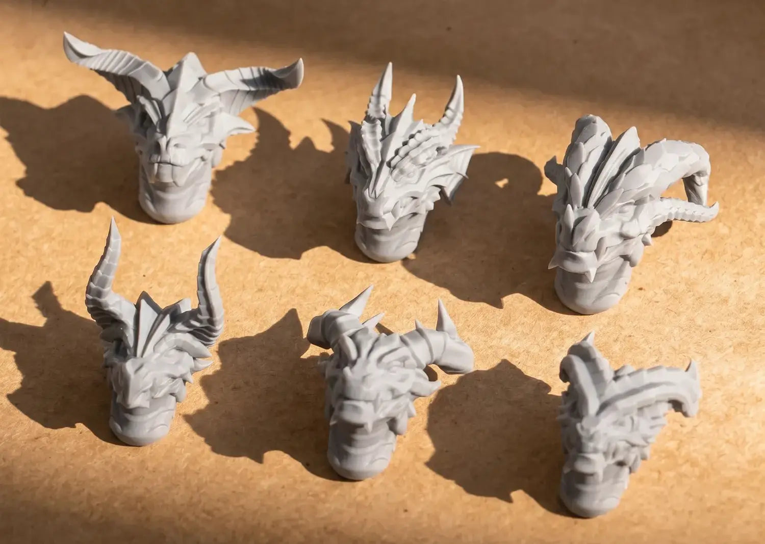 Magnetic Miniatures Head Expansion Pack (Choose Your Race)