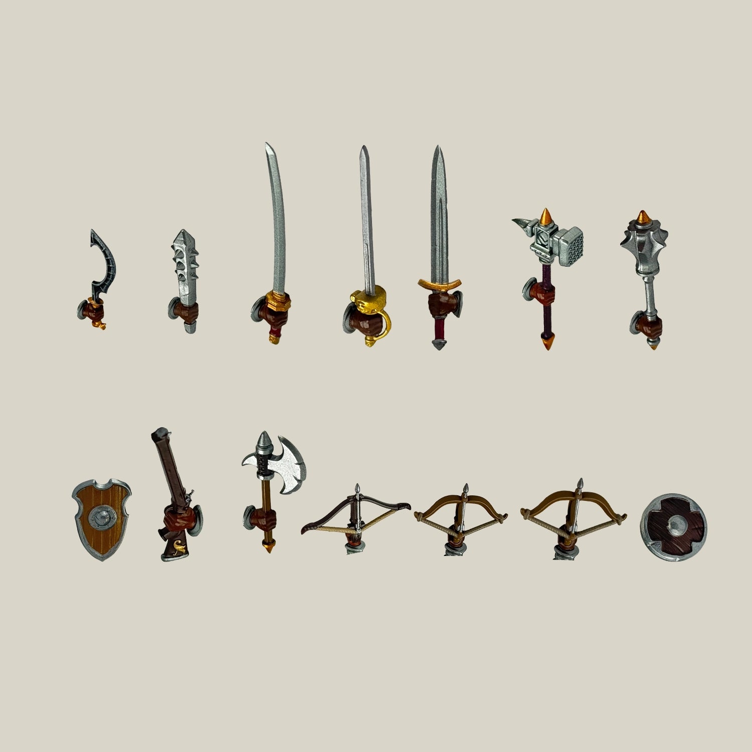 Magnetic Weapon Expansion Pack (Painted Miniatures Accessories)