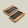 Premium Wooden Organizer Tray Set oak