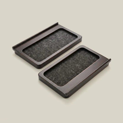 Premium Wooden Organizer Tray Set
