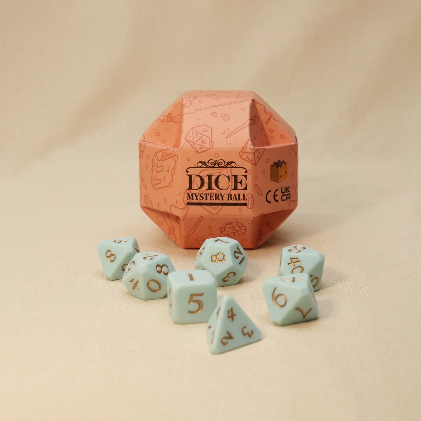 RPG Dice Mystery Ball Blind Box