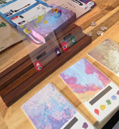 Rail-Sitting Card Holders (2-Pack)