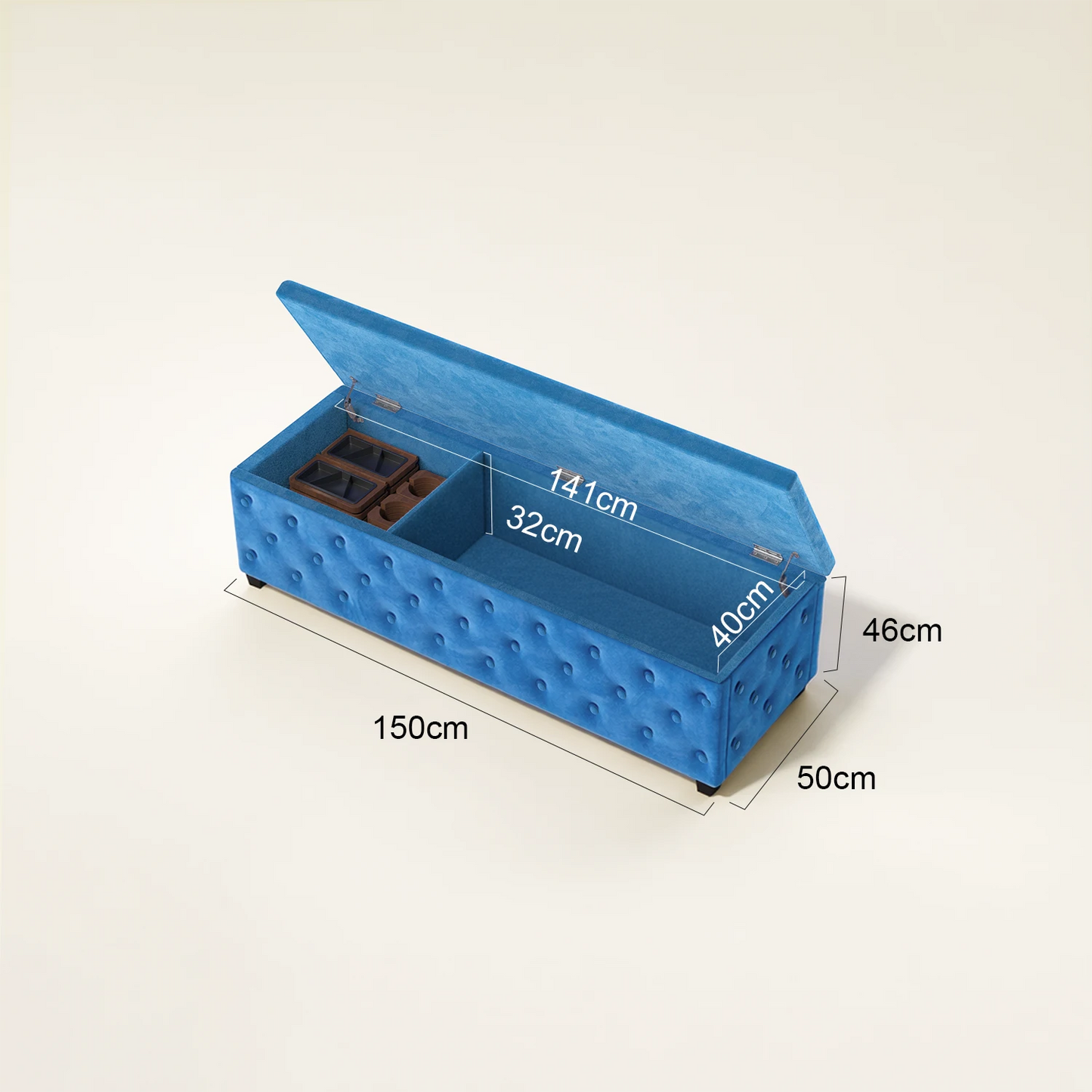 Topper & Accessory Storage Bench | BoxKing Gaming