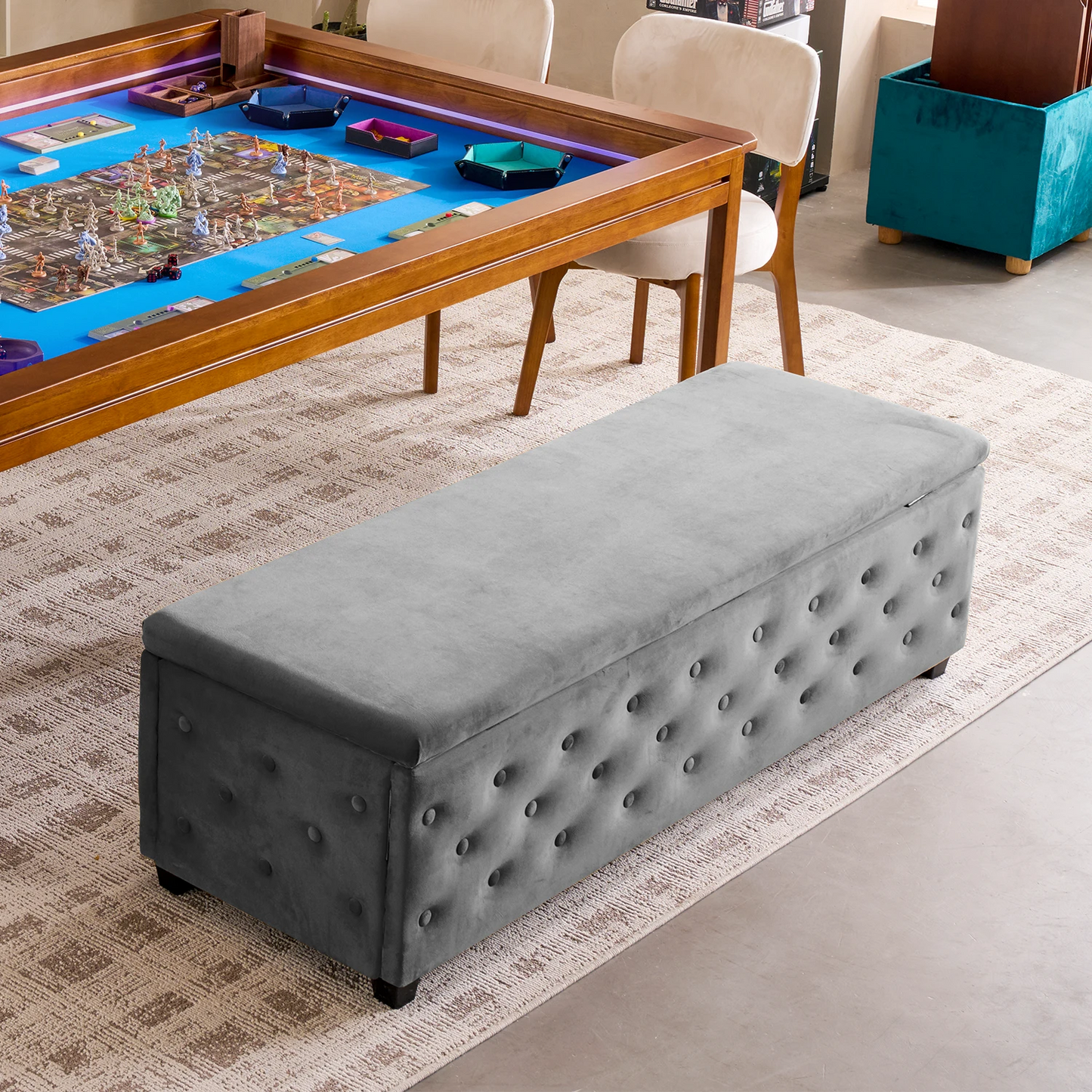 Topper & Accessory Storage Bench | BoxKing Gaming