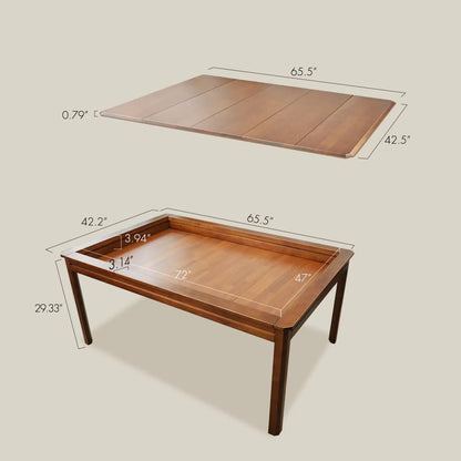Upgraded Kingswood (3×5'): Full-Cover Topper Game Table Size