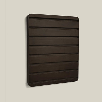 Wall-mounted wooden organizer for Kingswood gaming accessories