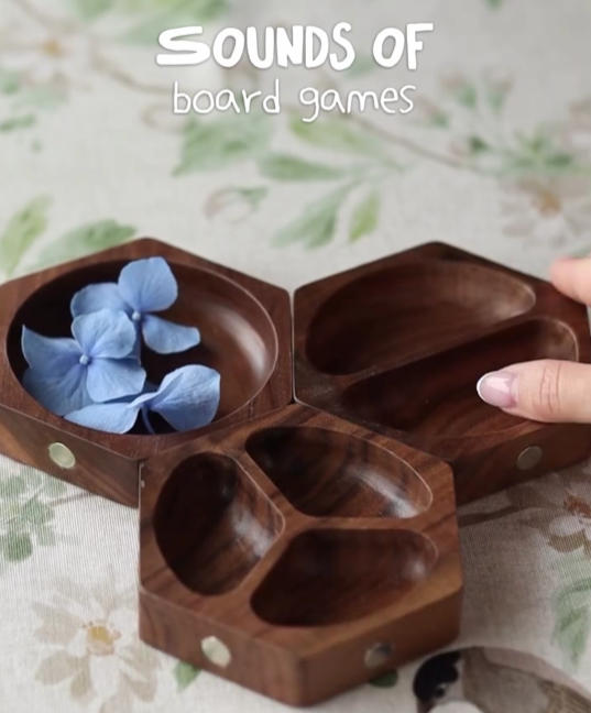 Magnetische Holztabletts für Marker