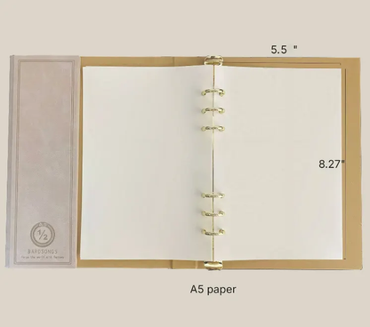A5 Blank Refill Pages for 6-Ring RPG Binders 