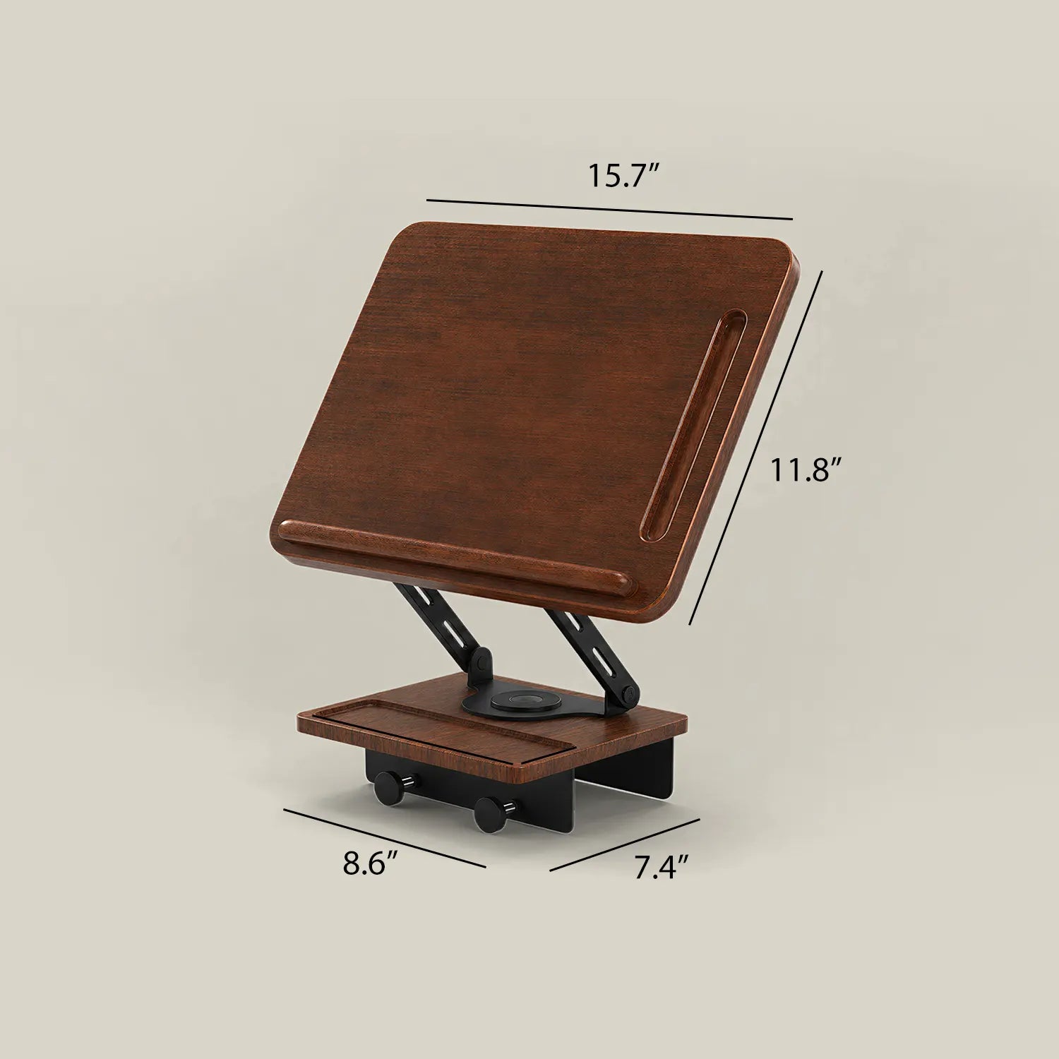 Adjustable Swivel Side Desk for Board Game Tables Size