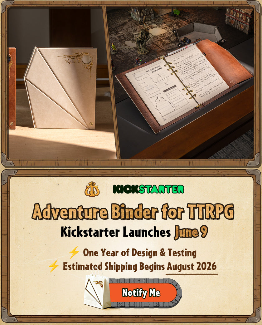 Adventure Binder for TTRPG